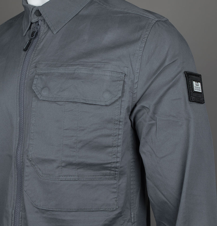Weekend Offender Graniteville Utility Overshirt Zinc