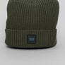 Weekend Offender Kettama Ribbed Beanie Black Forest