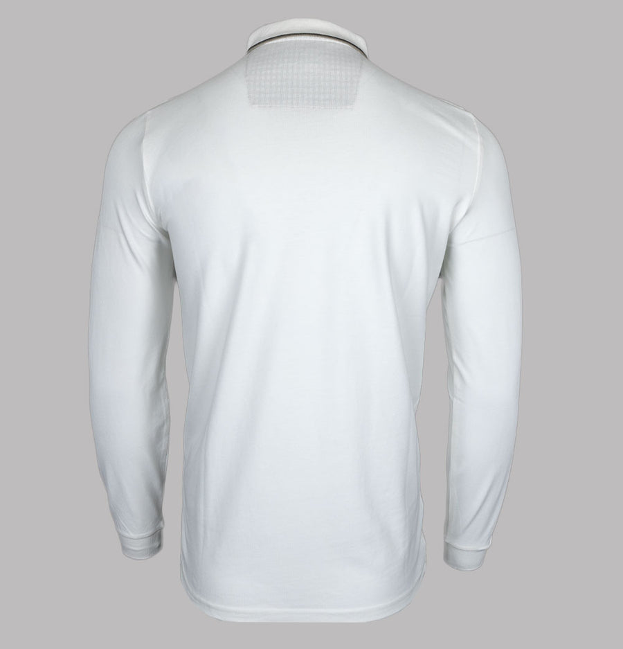 Weekend Offender LS Carola Polo Shirt Winter White/House Check
