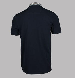 Weekend Offender Lachine Polo Shirt Navy/Mid House Check