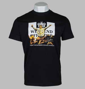 Weekend Offender Leo Gregory Graphic T-Shirt Black