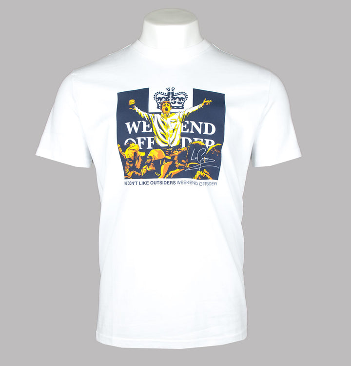 Weekend Offender Leo Gregory Graphic T-Shirt White