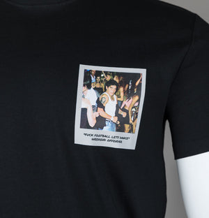 Weekend Offender Lets Dance Graphic T-Shirt Black