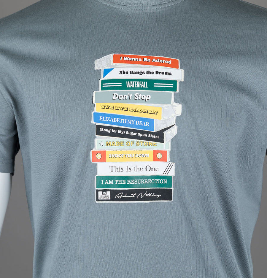 Weekend Offender Limone Graphic T-Shirt Porpoise Grey