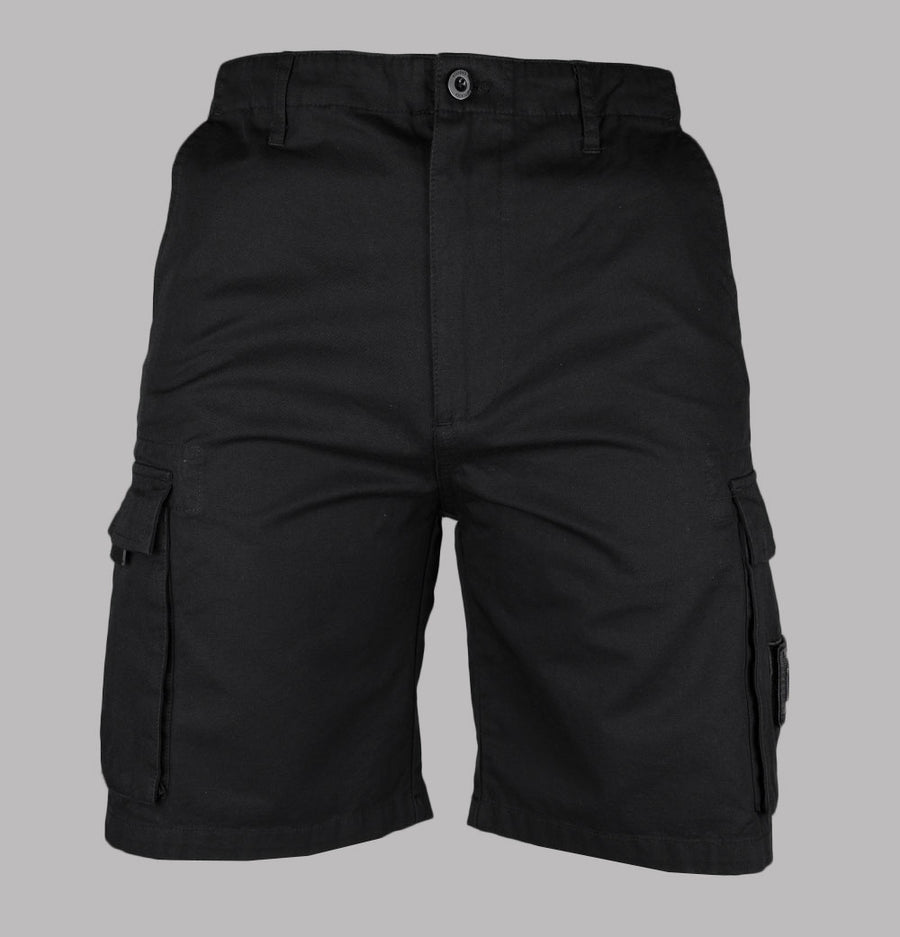 Weekend Offender Mascia Cargo Shorts Black