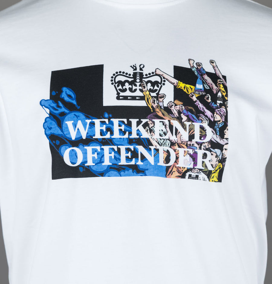 Weekend Offender Molazza Graphic T-Shirt White