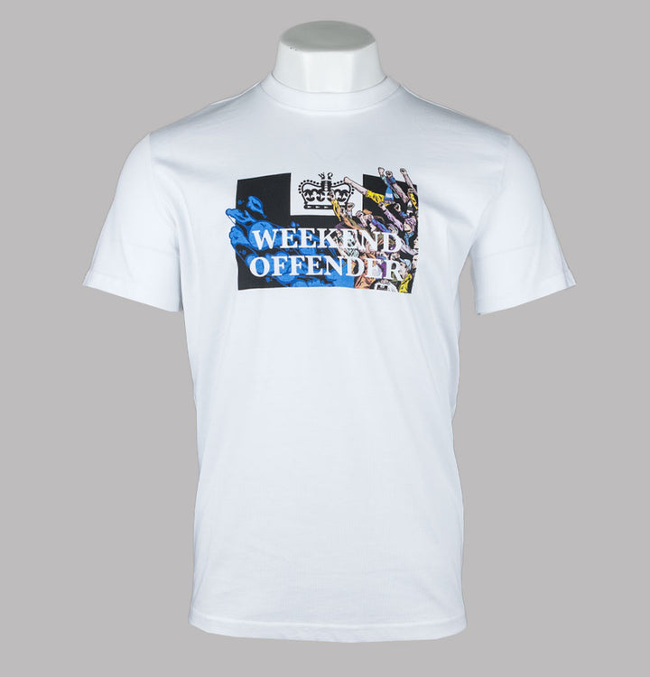 Weekend Offender Molazza Graphic T-Shirt White