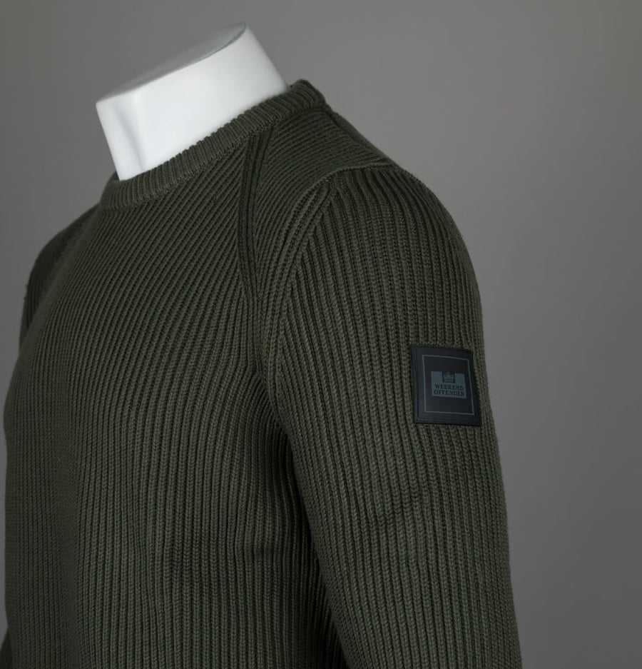 Weekend Offender Morello Knitted Jumper Black Forest