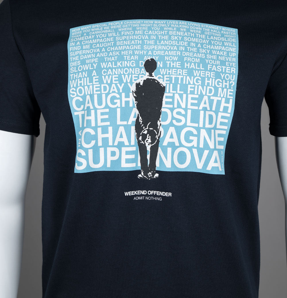 Weekend Offender Oasis Supernova T-Shirt Navy
