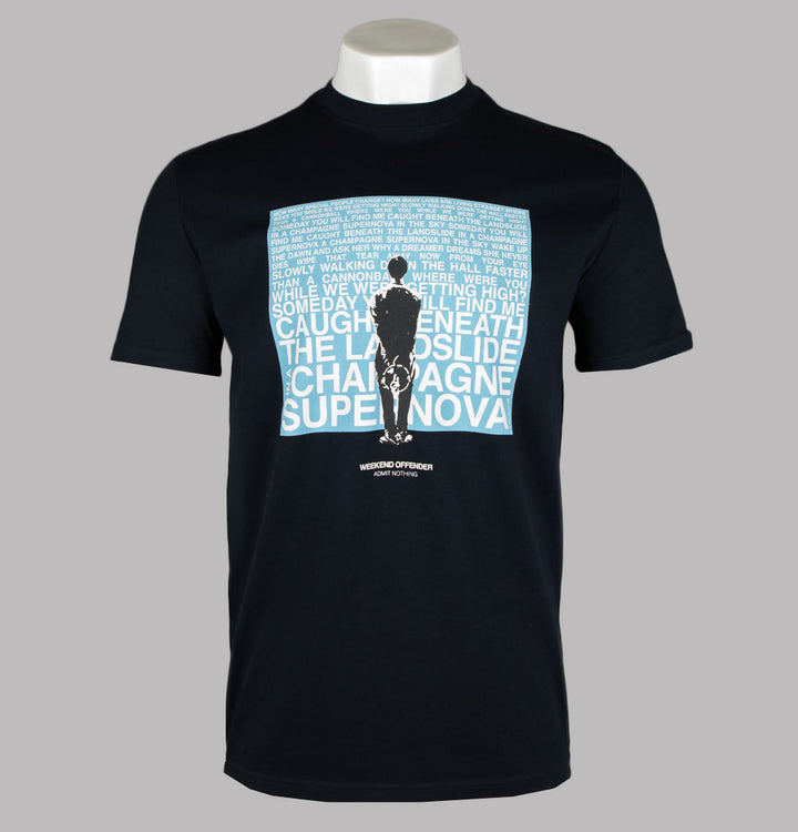 Weekend Offender Oasis Supernova T-Shirt Navy