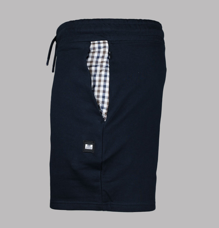Weekend Offender Pankow Shorts Navy/Mid House Check