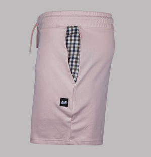 Weekend Offender Pankow Shorts Pale Blush/Mid House Check