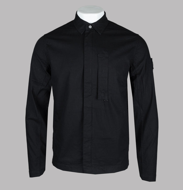 Weekend Offender Porter Overshirt Black