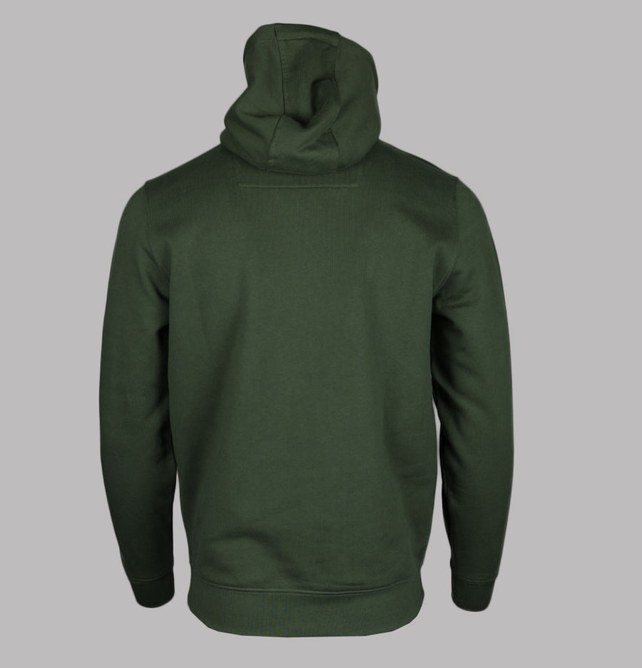 Weekend Offender Ribbe Fleece Back Hoodie Bay Leaf