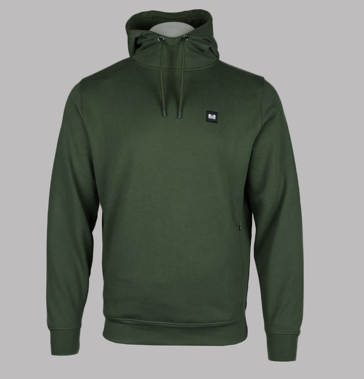 Weekend Offender Ribbe Fleece Back Hoodie Bay Leaf