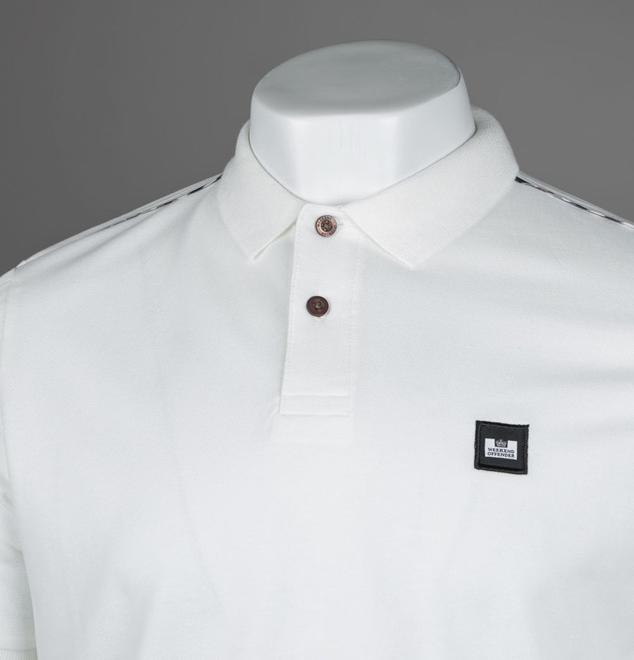 Weekend Offender Sakai Polo Shirt Ghost/Mid House Check