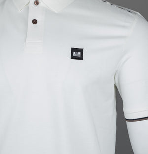 Weekend Offender Sakai Polo Shirt Ghost/Mid House Check
