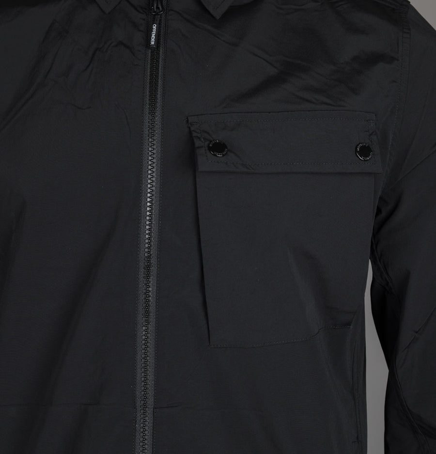Weekend Offender Southbank Overshirt Black