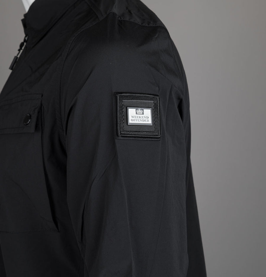 Weekend Offender Southbank Overshirt Black