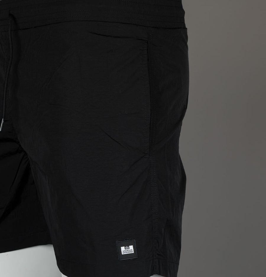 Weekend Offender Stacks Swim Shorts Black