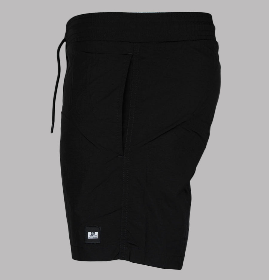 Weekend Offender Stacks Swim Shorts Black