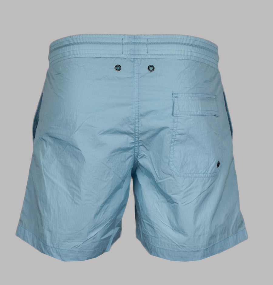 Weekend Offender Stacks Swim Shorts Ocean Wave Blue