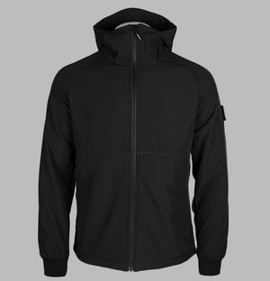 Weekend Offender Stipe Softshell Jacket Black