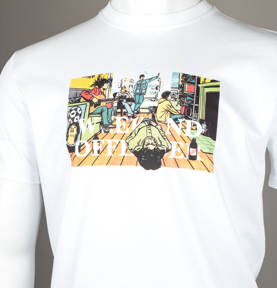 Weekend Offender Stratford Avenue T-Shirt White