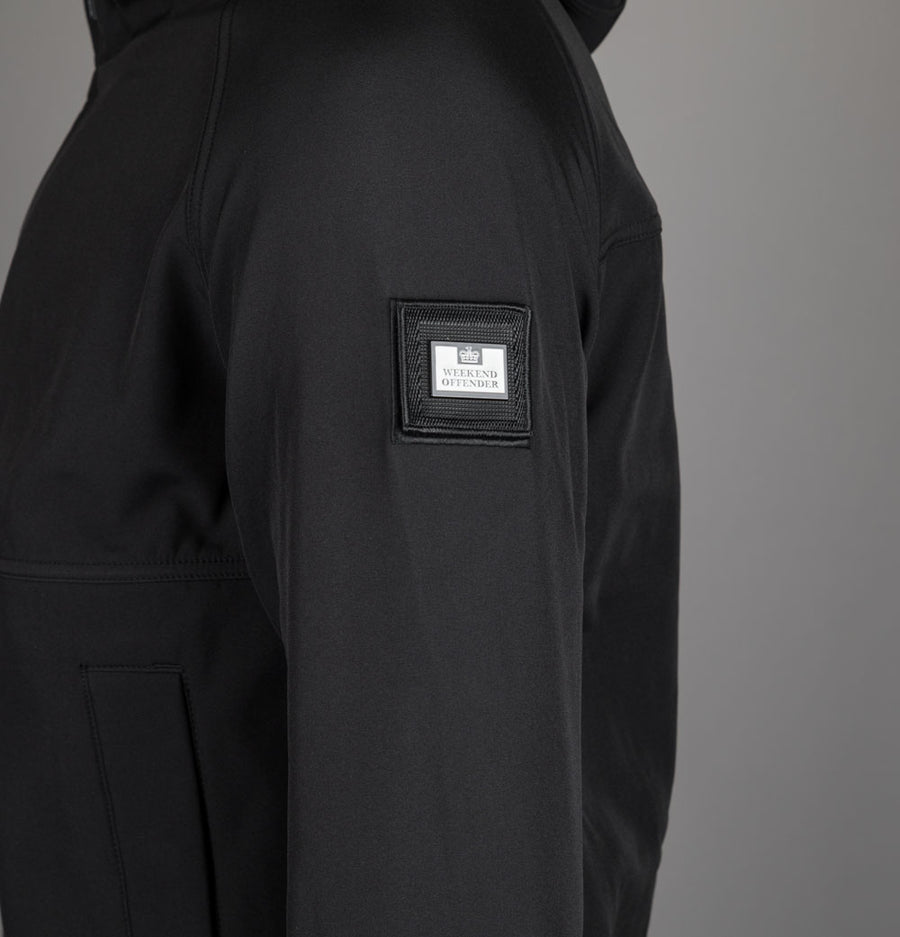 Weekend Offender Sulta Soft Shell Jacket Black
