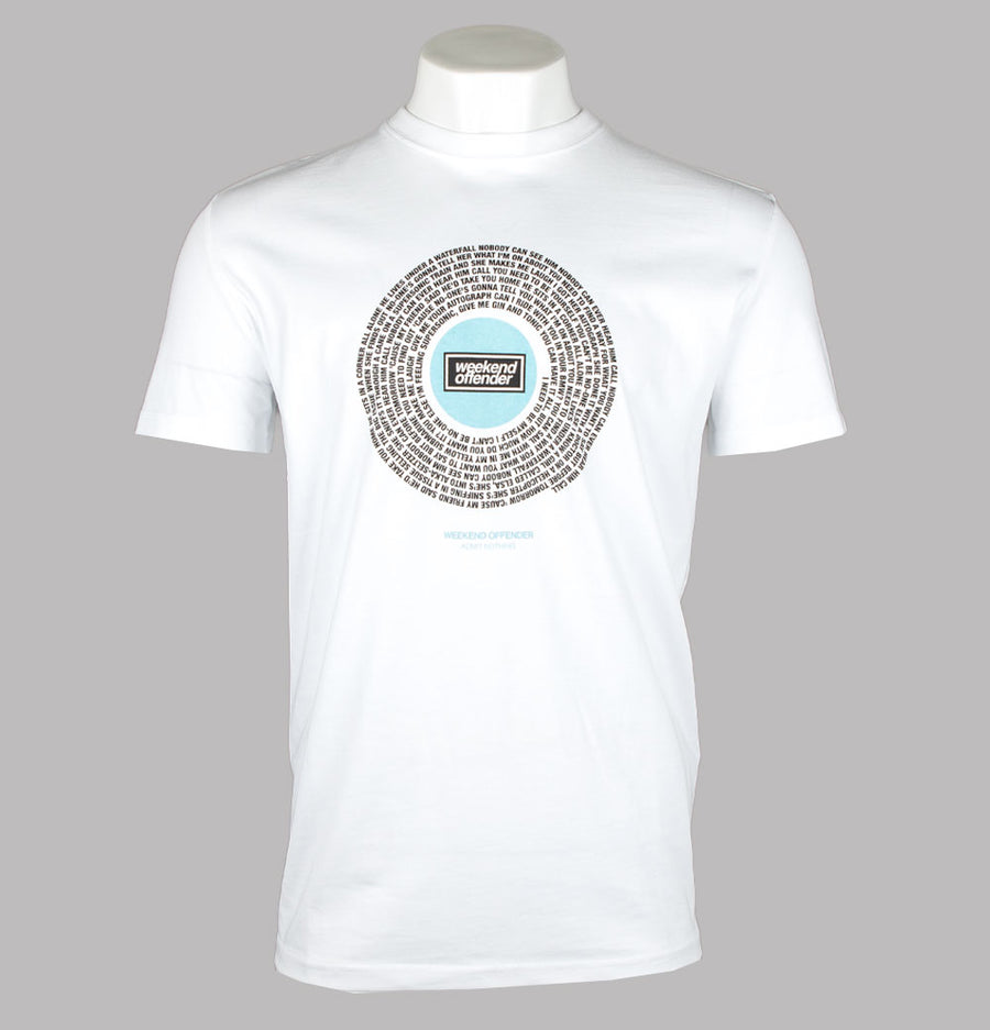 Weekend Offender Supersonic T-Shirt White