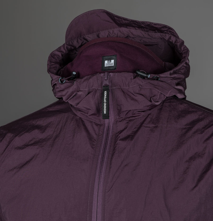 Weekend Offender Technician Fleece Lined Jacket Acaiberry