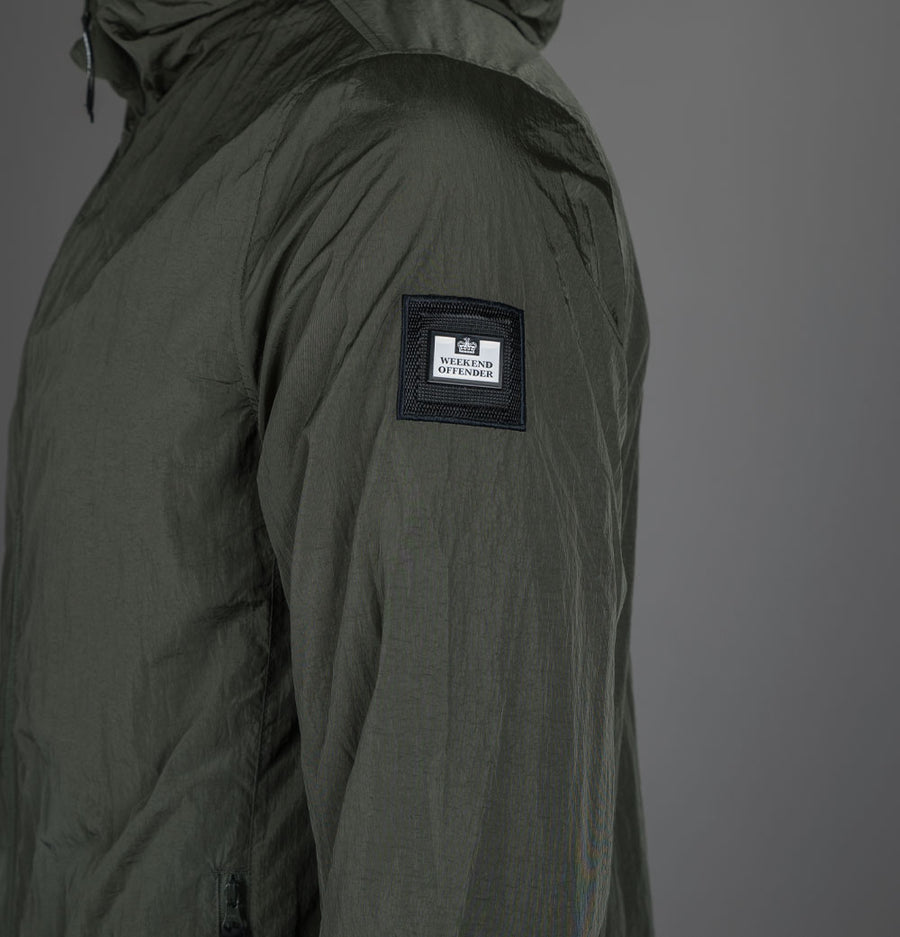 Weekend Offender Technician Fleece Lined Jacket Castle Green