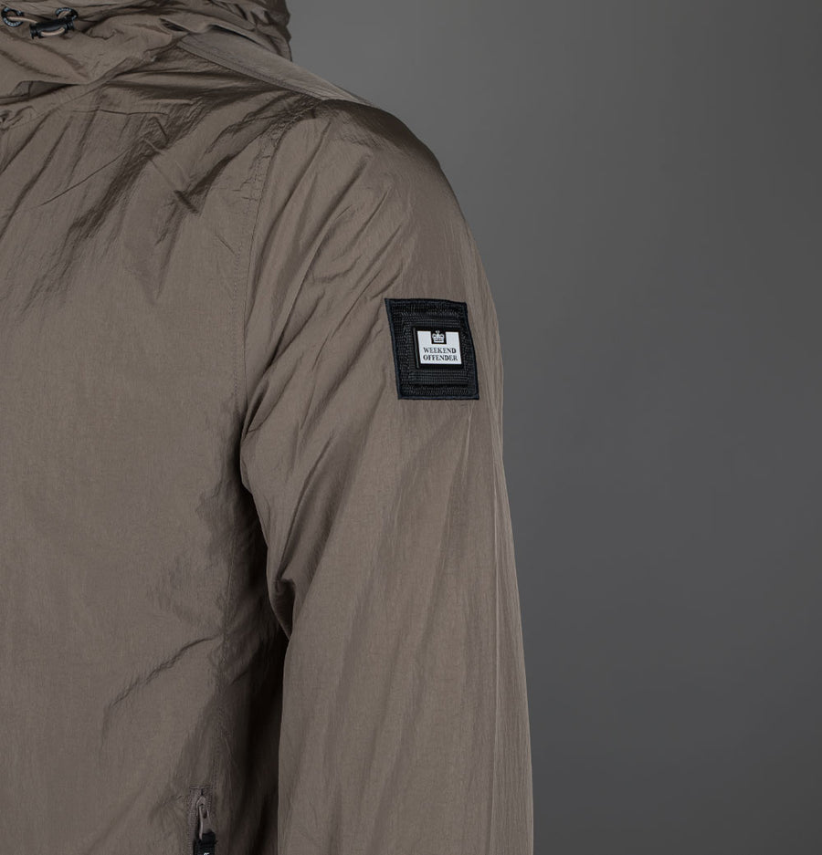 Weekend Offender Technician Fleece Lined Jacket Mocha