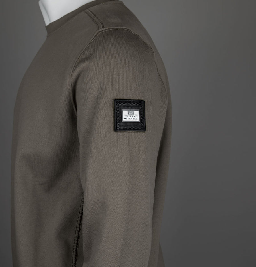 Weekend Offender Thunder Sweatshirt Tobacco