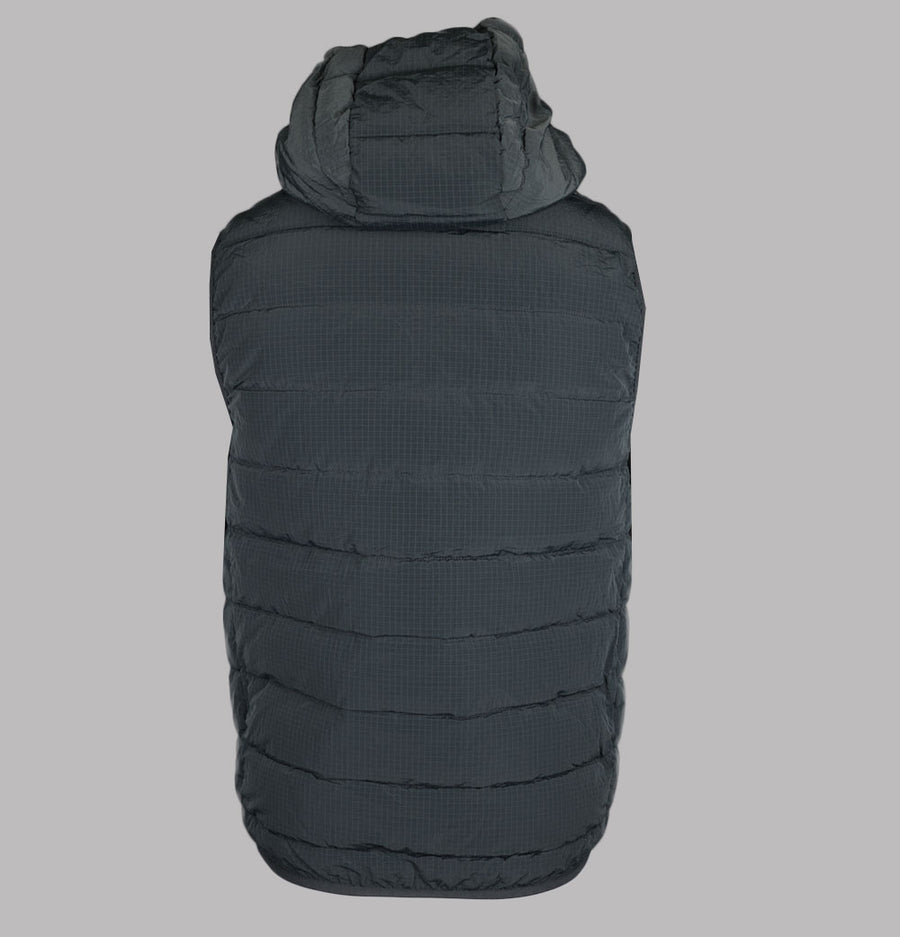 Weekend Offender Toronto Hooded Gilet Cyclone Grey