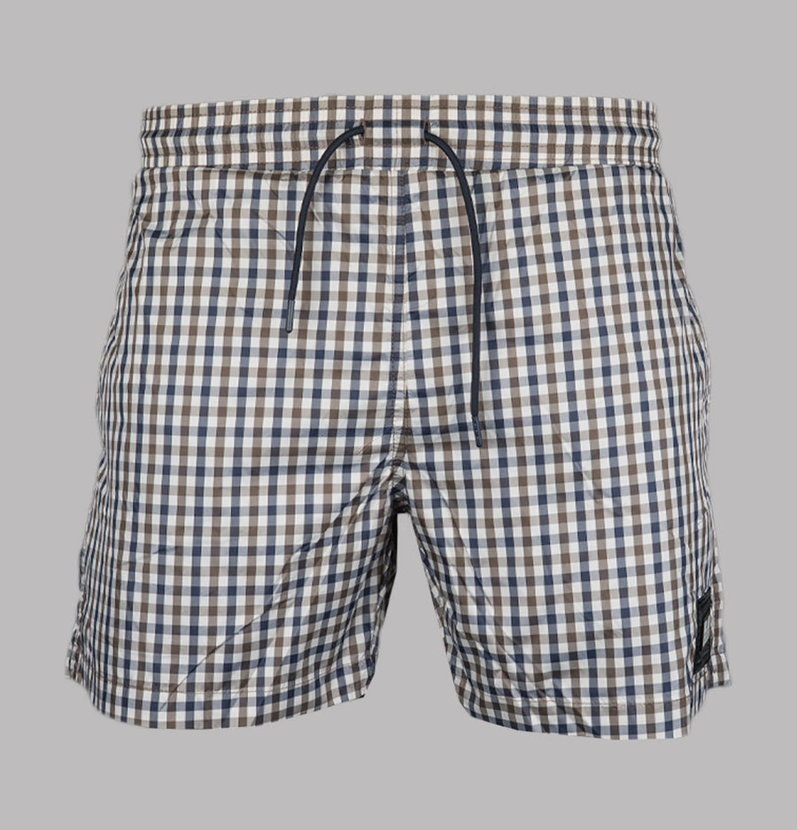 Weekend Offender Varadero Check Swim Shorts Mid House Check
