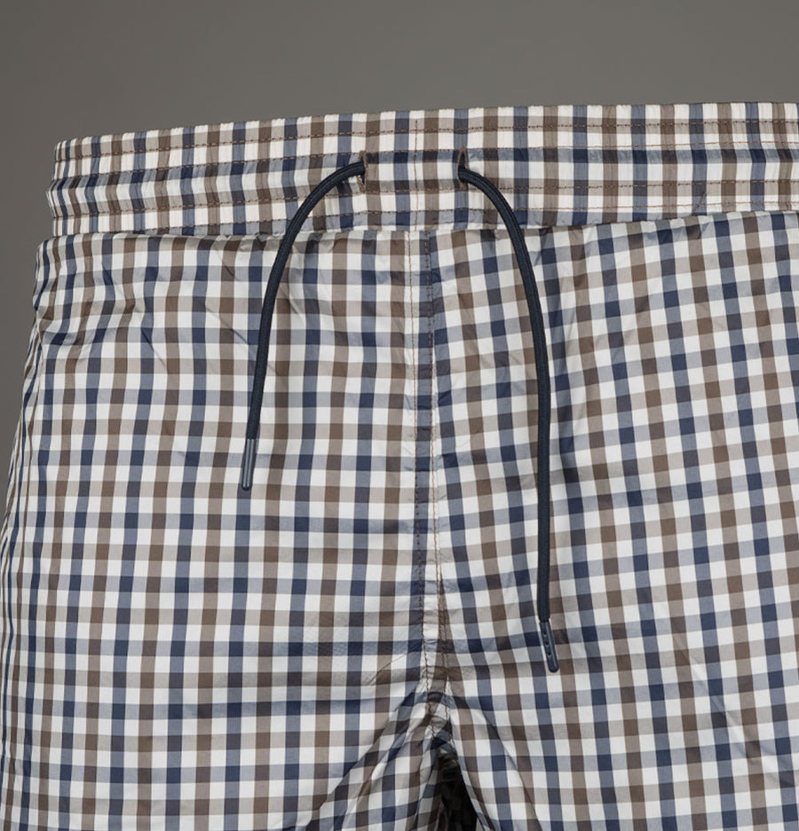 Weekend Offender Varadero Check Swim Shorts Mid House Check