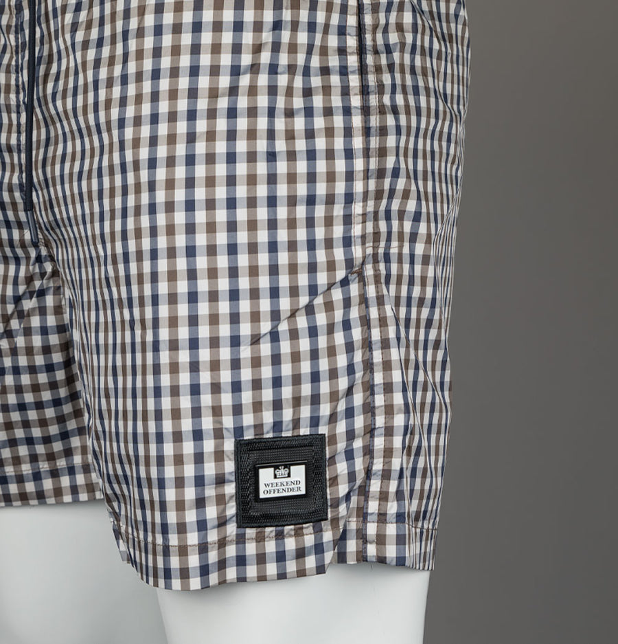 Weekend Offender Varadero Check Swim Shorts Mid House Check