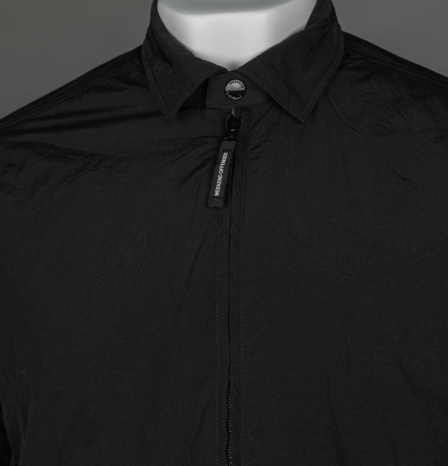 Weekend Offender Vinnie Thermo Over-Shirt Black