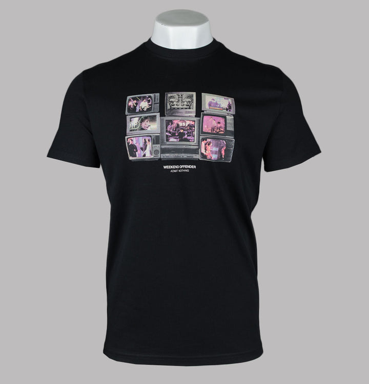 Weekend Offender Vision Graphic T-Shirt Black