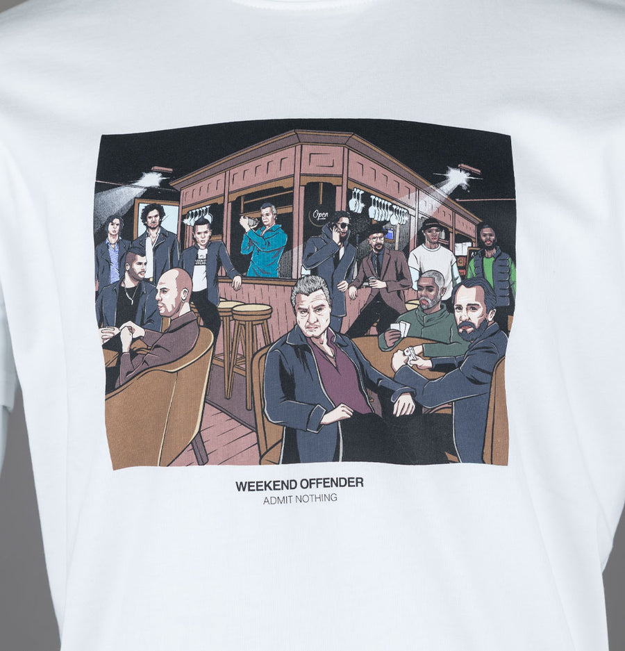Weekend Offender Wyndham Graphic T-Shirt White
