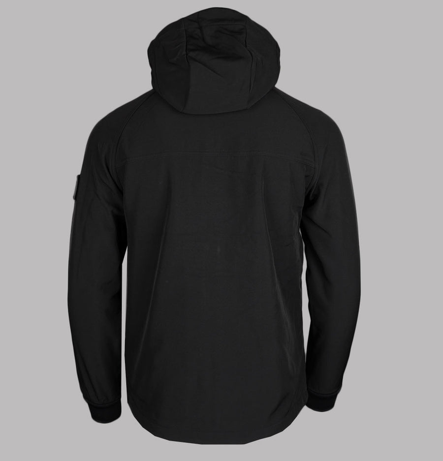 Weekend Offender Stipe Softshell Jacket Black