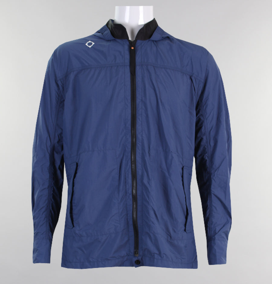Ma.Strum Packable Rain Tunic Jacket Northern Blue