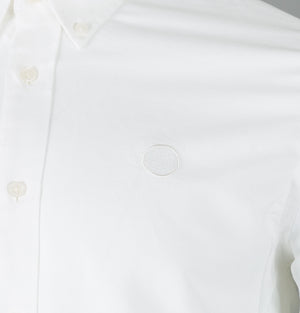 Pretty Green Sterling L/S Oxford Shirt White