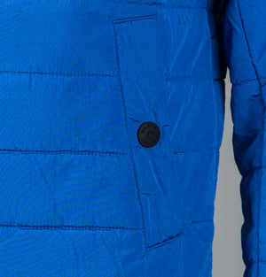 Ma.Strum Grayling Hooded Bomber Jacket Vibrant Blue