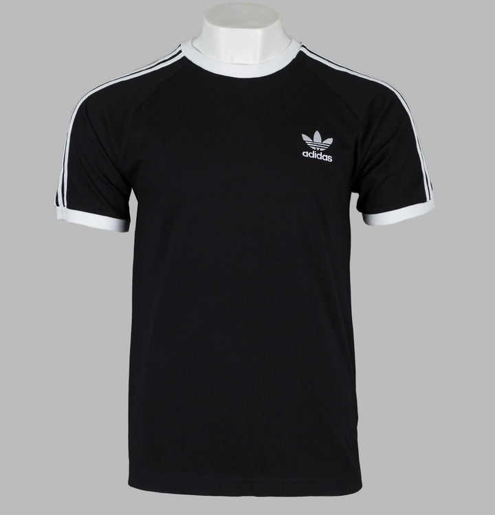 Adidas 3-Stripes T-Shirt Black