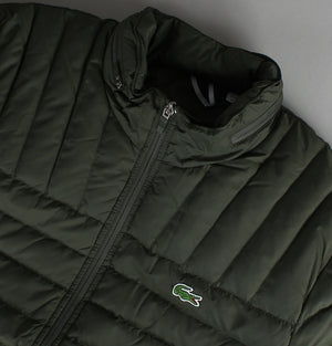 Lacoste Lightweight Quilted Jacket Green