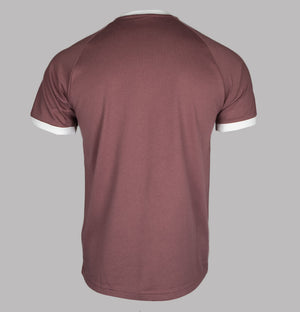 Adidas Adicolor 3-Stripes T-Shirt Crimson