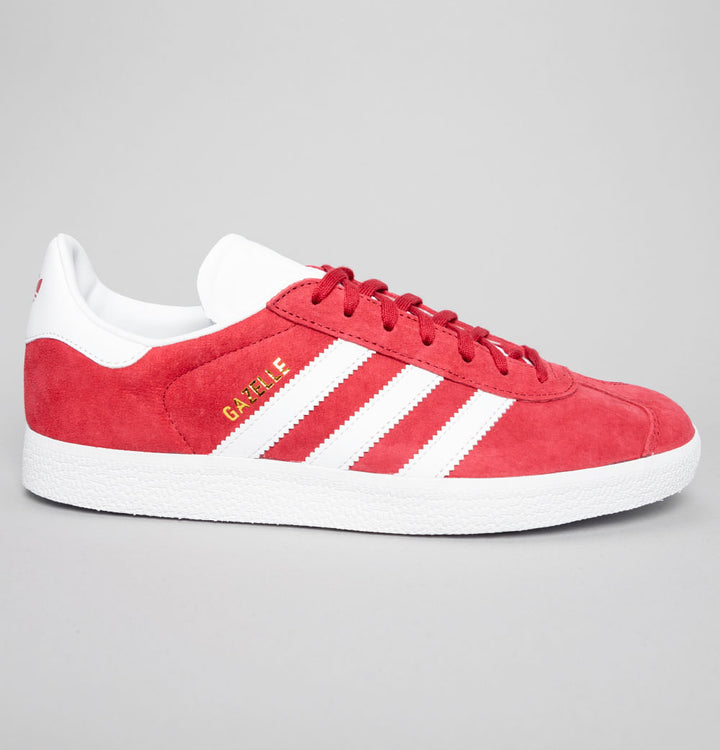 Adidas Gazelle Trainers Power Red/White
