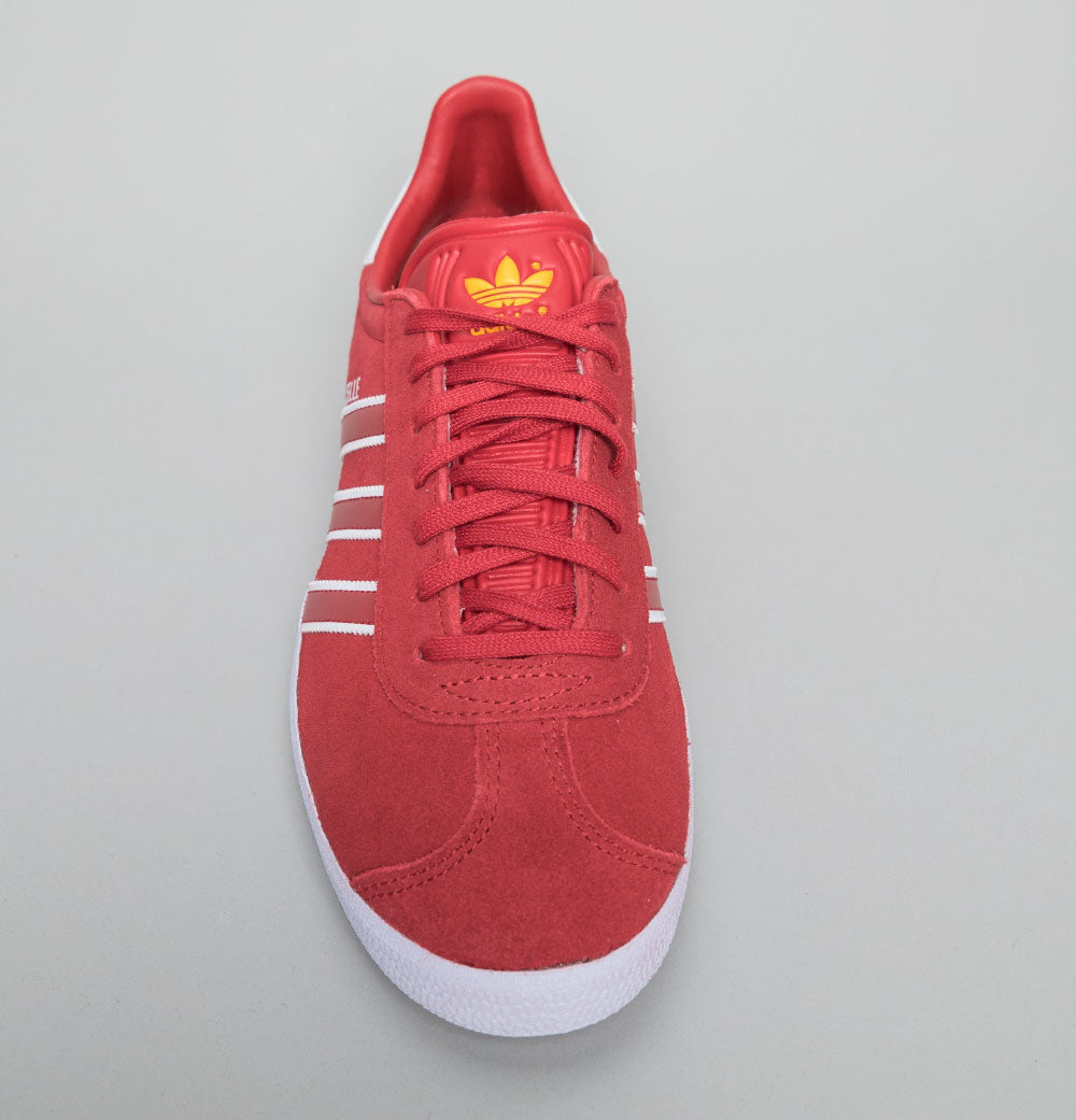 Adidas Gazelle Trainers Red/Future White